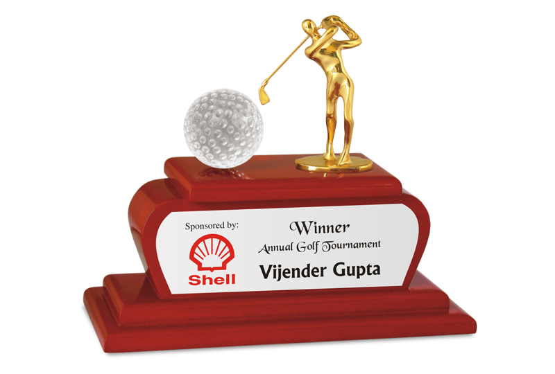 Sports Trophy for Golf